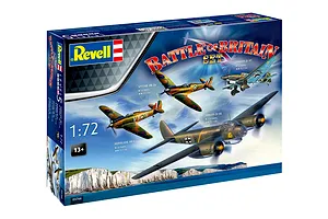 Revell 1/72 Spitfire Battle of Britain 85th Anniversary Set Scaled Plastic Model Kit