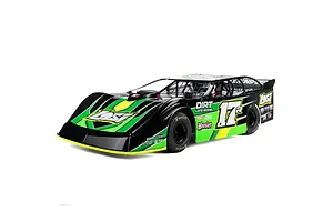 Losi 22S Dirt Late Model RC Dirt Oval Car Electric Brushless 2WD 1/10 Scale RTR - Green