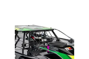 Losi 22S Dirt Late Model RC Dirt Oval Car Electric Brushless 2WD 1/10 Scale RTR - Green image 10