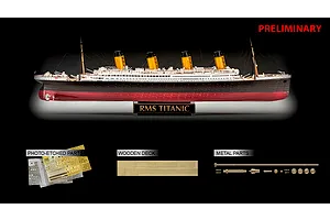 Revell 1/400 Titanic Platinum Edition Scaled Plastic Model Kit