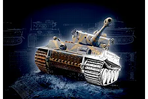 Revell 1/72 PzKpfw. VI Tiger I Ausf. E Scaled Plastic Model Starter Kit