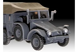 Revell 1/76 Krupp Protze KFZ 69 with 3.7cm Pak Scaled Plastic Model Starter Kit image 4