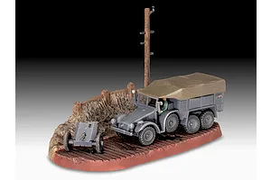Revell 1/76 Krupp Protze KFZ 69 with 3.7cm Pak Scaled Plastic Model Starter Kit image 9