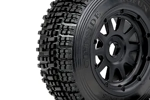 Rovan 1/5 5SC Tyres on Black Rims - Beadlock Wheels 2Pcs image 8