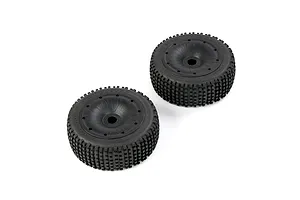 Rovan 1/5 Dirt Buster Tyres on Black Closed Rims - Beadlock Wheels 2Pcs image 7