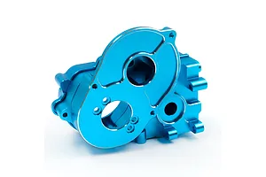 Yeah Racing 1/10 Aluminium Complete Gearbox - Blue image 2