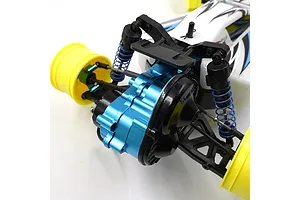 Yeah Racing 1/10 Aluminium Complete Gearbox - Blue image 5