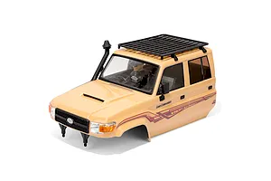 RGT 1/10 LC79 Land Commander Painted Clipless Body Shell - Yellow