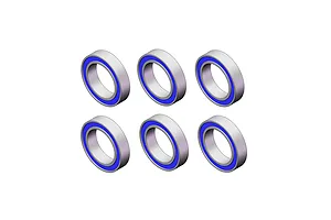 RGT 15x21x4mm Rubber Shielded Ball Bearings 6Pcs