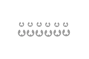 RGT E-Clips Set 12Pcs