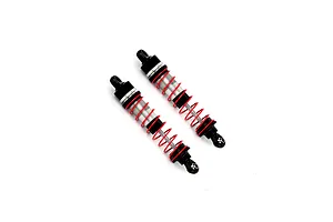 RGT Aluminium Rear Adjustable Shocks 2Pcs - Silver