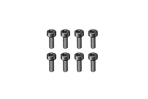 RGT 1.4x5mm Fine Thread Cap Head Screws 8Pcs