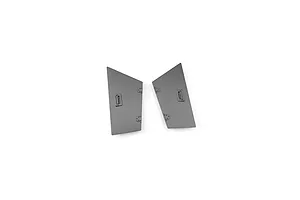 RGT Fender Plates 2Pcs - Grey