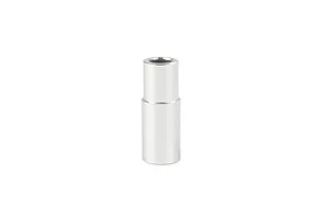 A single silver-coloured cylindrical metal clutch spacer with a stepped design, shown against a plain white background.