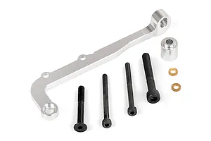 Rovan Silver Aluminium Clutch Carrier &amp; Brake Mount Set