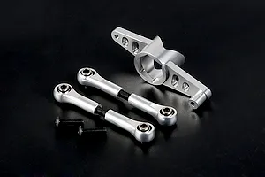 Rovan Silver Aluminium Dual Steering Mounts Set image 4