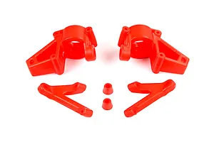 Rovan Red Nylon Front Steering Hub Set