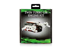 DDA 1/24 A9X/LX SS Twin Turbo LS6 V8 Scaled Plastic Engine Set