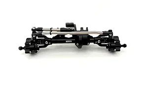 Reefs RC Aluminium XP199 Front Portal Axle Set - Black