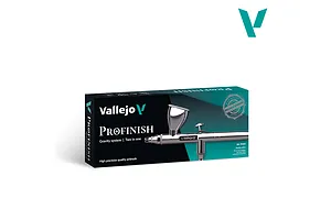 Vallejo Profinish Gravity System 0.2mm &amp; 0.3mm 2-in-1 Professional Airbrush