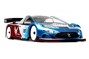 ZooRacing 1/10 190mm Jackal Unpainted Body Shell - Clear