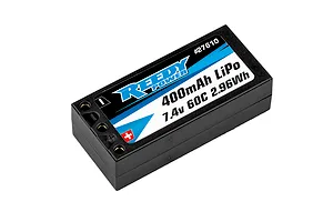 Reedy 7.4V 400mAh 60C 2S Hard Case LiPo Battery