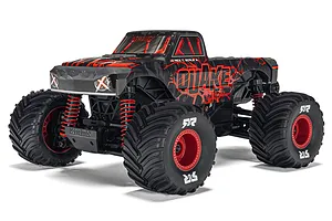 ARRMA Quake Grom RC Monster Truck Electric 4WD 1/16 Scale RTR - Red