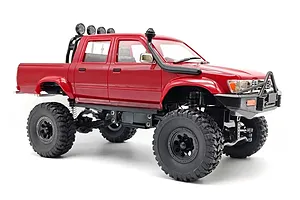 WPL C64-1 Hilux RC Rock Crawler Electric 4WD 1/16 Scale RTR - Red