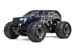 ARRMA Gorgon 223S RC Monster Truck Electric Brushless 2WD 1/10 Scale RTR - Blue/Black