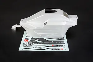 Rovan 1/5 V5 Buggy Painted Body Shell - White image 4