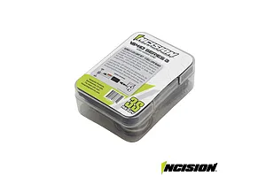 Packaging for Vanquish Incision Series 3 LED Light Kit showing product details and branding on a white background.