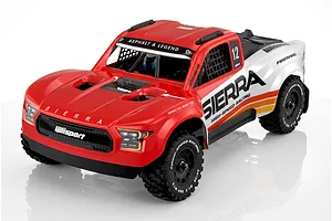 UDI RC Mini Sierra 4x4 RC Short Course Truck Electric Brushless 4WD 1/12 Scale RTR - Red