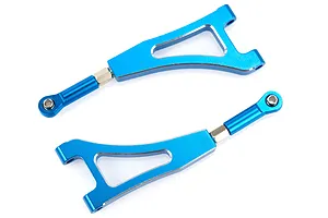 HSP Blue Aluminium Front Upper Suspension Arms 2Pcs