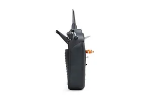 Side profile view of the Spektrum NX8+ 20ch transmitter on a plain white background.