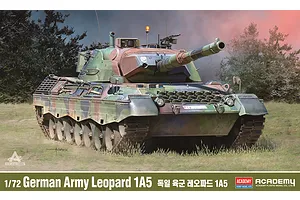 Academy 1/72 German Army Leopard 1A5 Scaled Plastic Model Kit