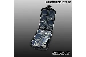 CowRC 3.5x2.5" Folding Mini Micro Screw Box
