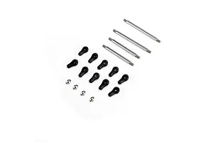 Axial Steel 30/35.5mm Straight Links Set