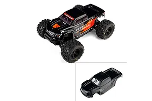 Pro-Line 1/16 Brute Tough Painted Body Shell - Black
