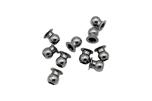RC Maker 4.8mm Polished Female Upper Suspension Ball Studs 10Pcs