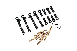 RC Maker Aluminium 4.8mm Upper Turnbuckle Set - Bronze