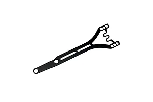 RC Maker 2.0mm 1-Piece Solid Topdeck