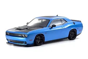 Kyosho Fazer Mk2 Dodge Challenger SRT Hellcat LWB RC Car Electric 4WD 1/10 Scale RTR - Blue