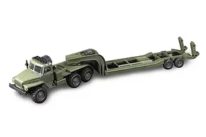 WPL B36-3 Transporter with Trailer RC Truck Electric 6WD 1/16 Scale RTR - Green