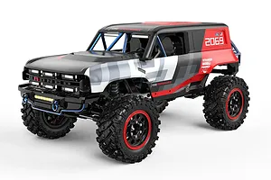 MJX RC Hyper Go Ford Bronco R Baja1000 RC Rock Crawler Electric Brushless 1/12 Scale RTR