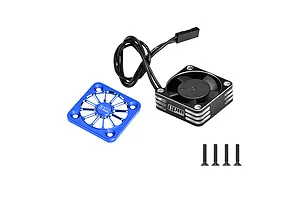 GPM Aluminium 30x10mm 20,000 RPM High Speed Cooling Fan - Blue