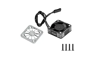 GPM Aluminium 30x10mm 20,000 RPM High Speed Cooling Fan - Silver