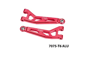 GPM Aluminium Front Upper Suspension Arms 2Pcs - Red