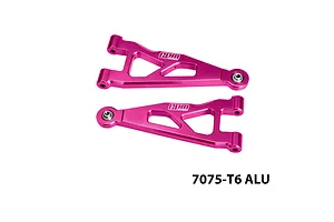 GPM Aluminium Front Lower Suspension Arms 2Pcs - Pink