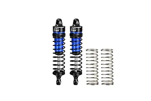 GPM Aluminium 74mm Rear Adjustable Shocks 2Pcs - Blue