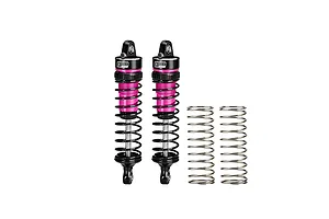 GPM Aluminium 62mm Front Adjustable Shocks 2Pcs - Pink